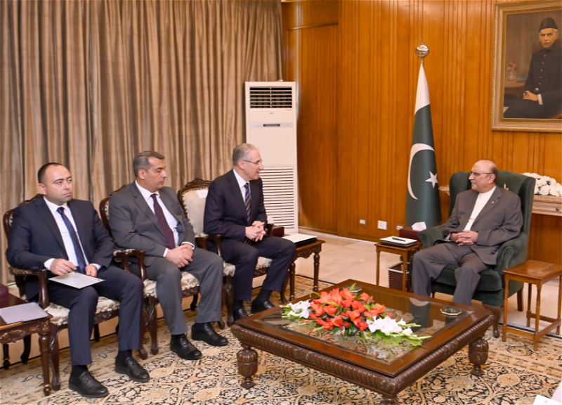Президент Пакистана принял Мухтара Бабаева